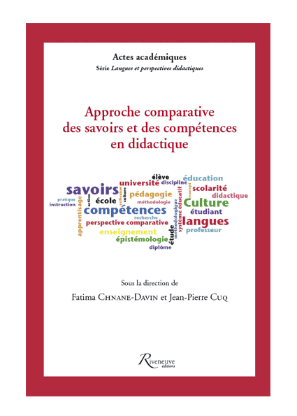 Approche comparative des savoirs et des compétences en didactique