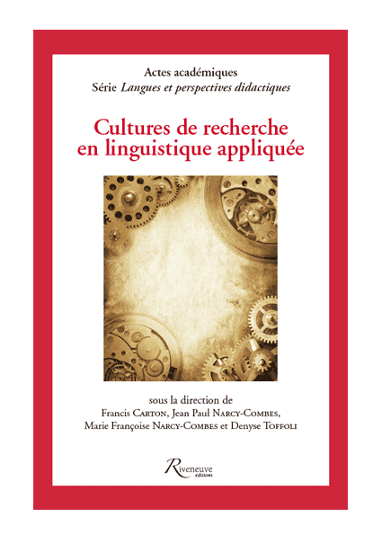 Cultures de recherche en linguistique appliquée