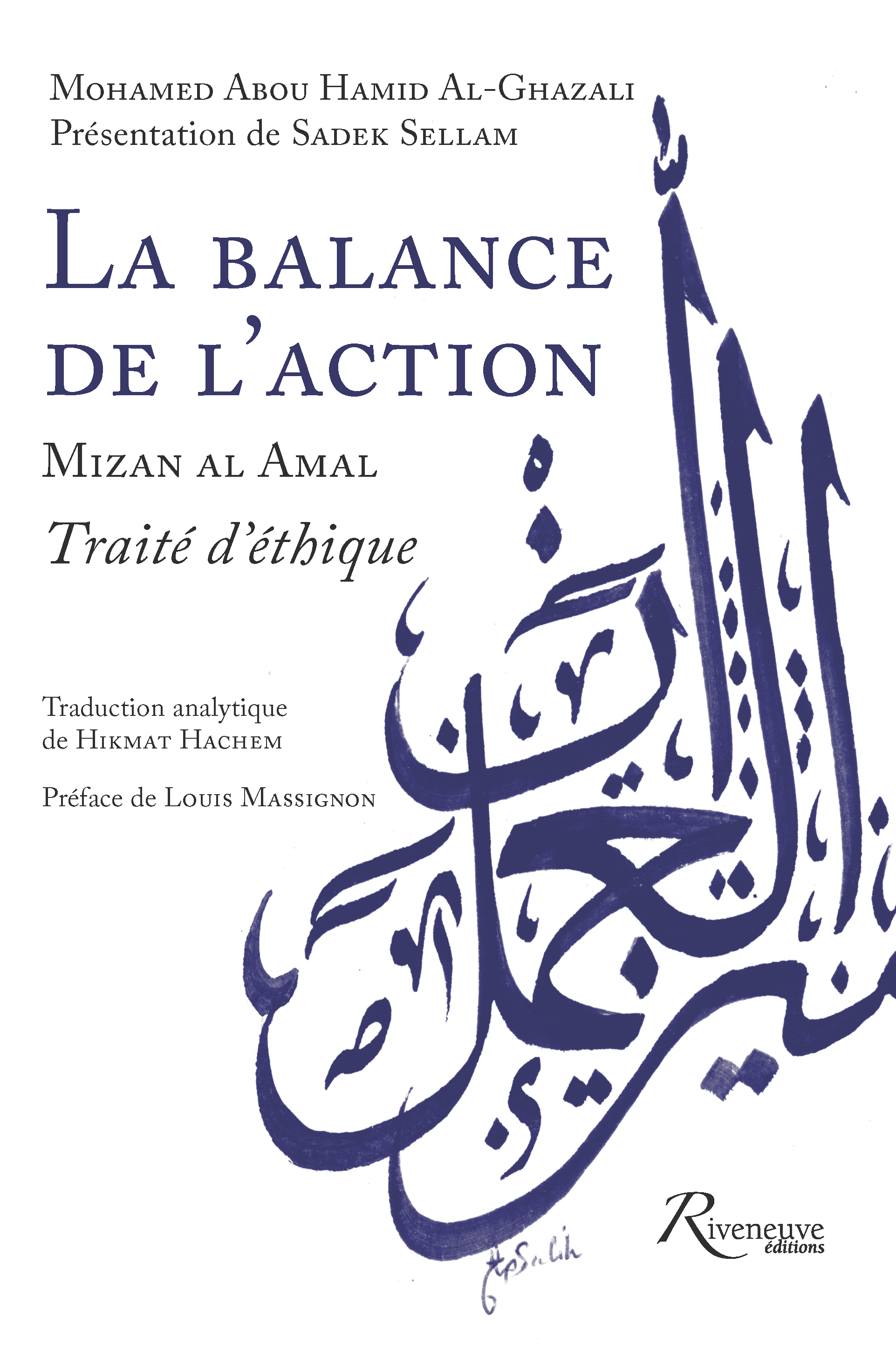 La balance de l’action La balance de l’action