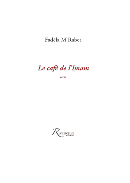 Le café de l’imam