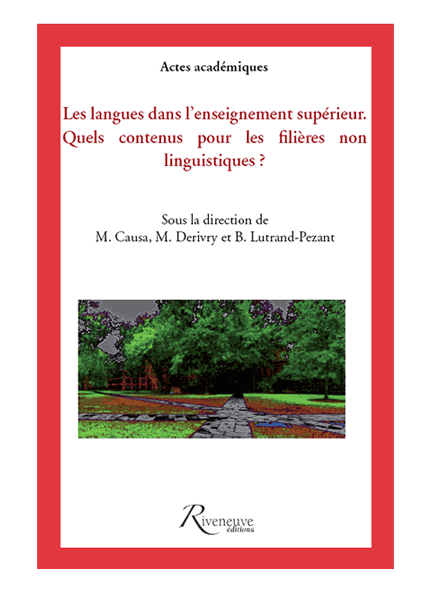 Les langues dans l'enseignement supérieur.