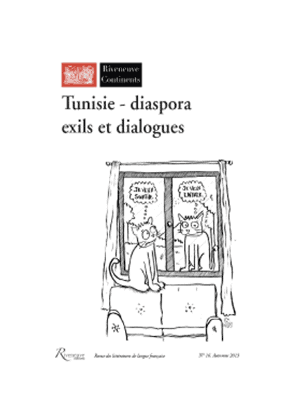 Tunisie - diaspora. Exils et dialogues