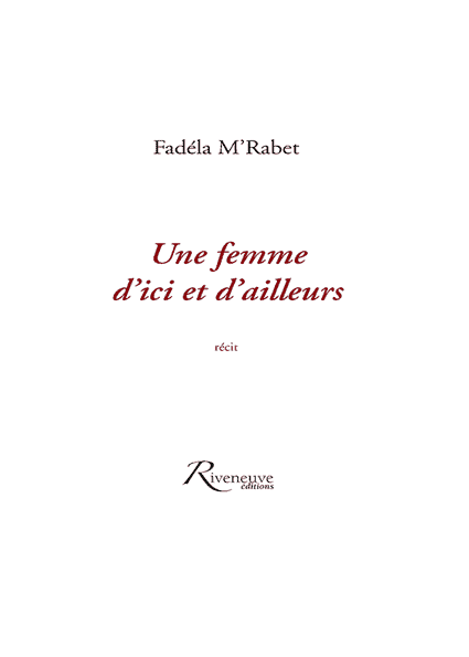 Une femme d’ici et d’ailleurs