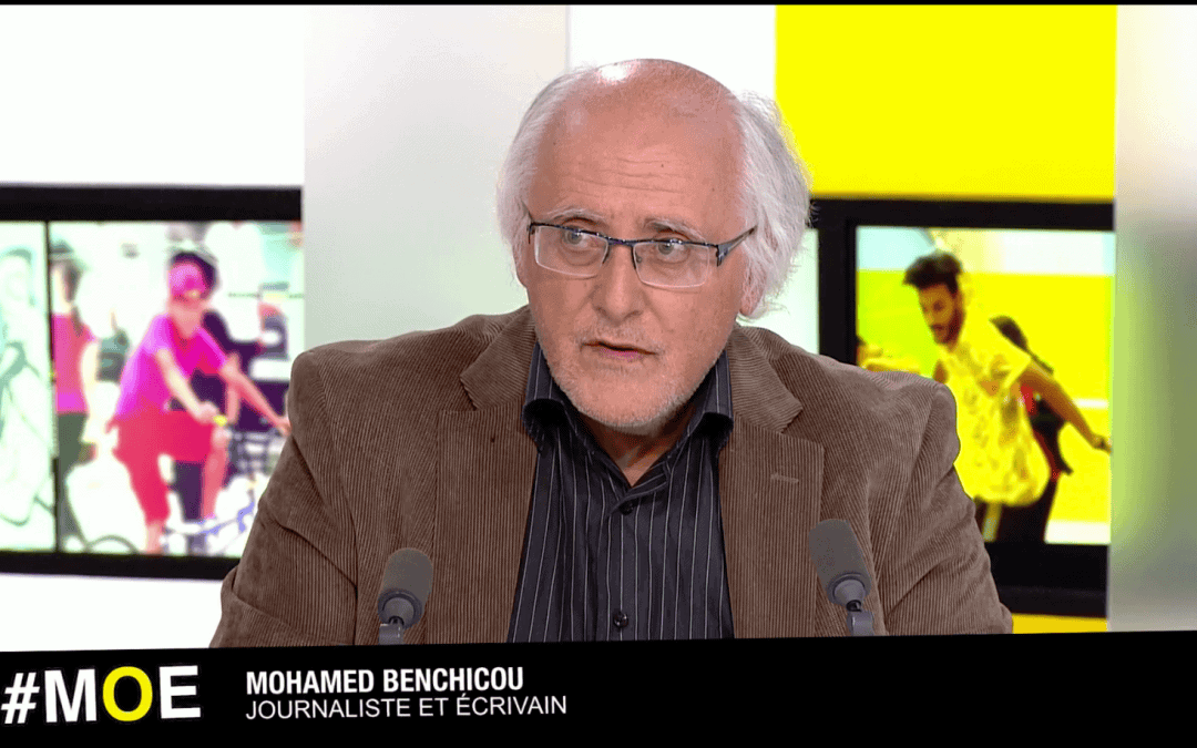 Mohamed Benchicou dans l’émission MOE, TV5Monde