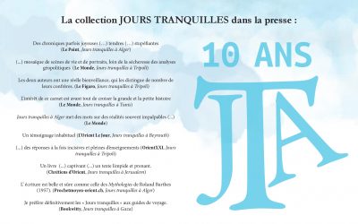 Jours Tranquilles: 2008-2018, dix ans de collection