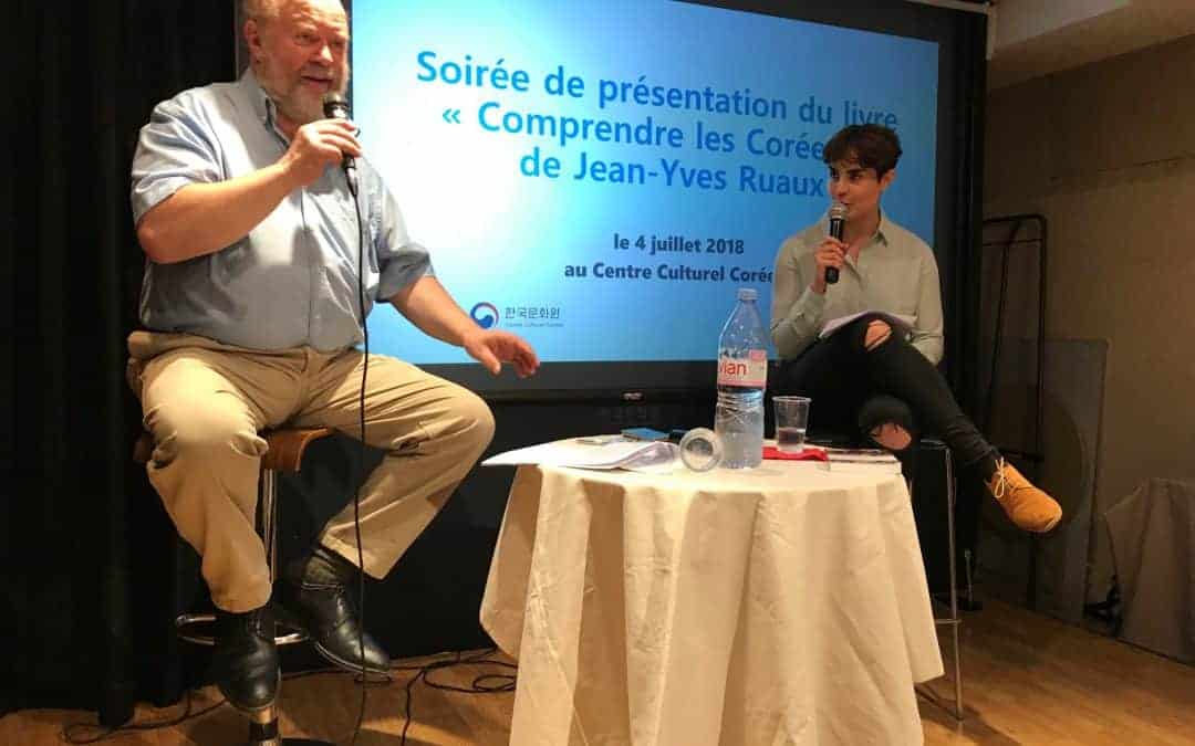 Jean-Yves Ruaux présente « Comprendre les Coréens » au Centre Culturel Coréen