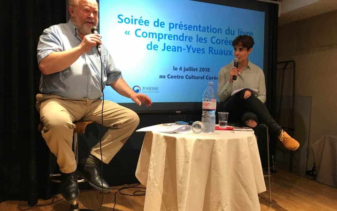 Jean-Yves Ruaux présente “Comprendre les Coréens” au Centre Culturel Coréen