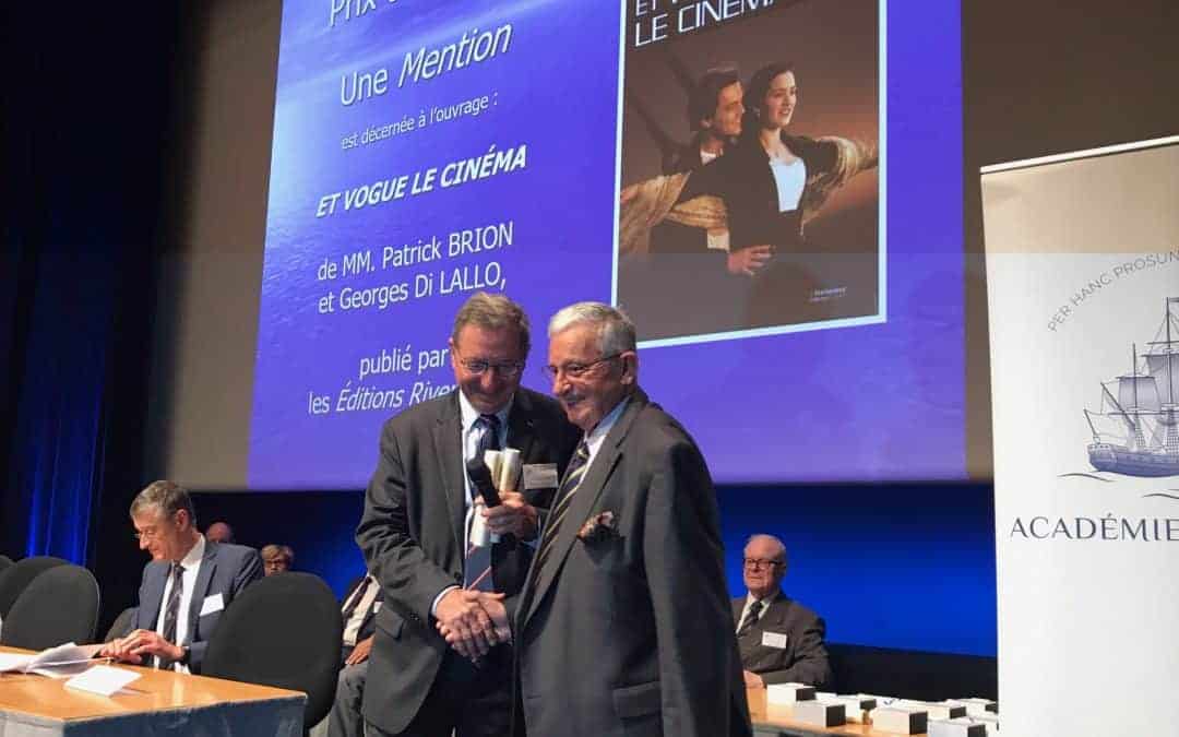 « Et vogue le cinema » reçoit une mention de l’Académie de Marine