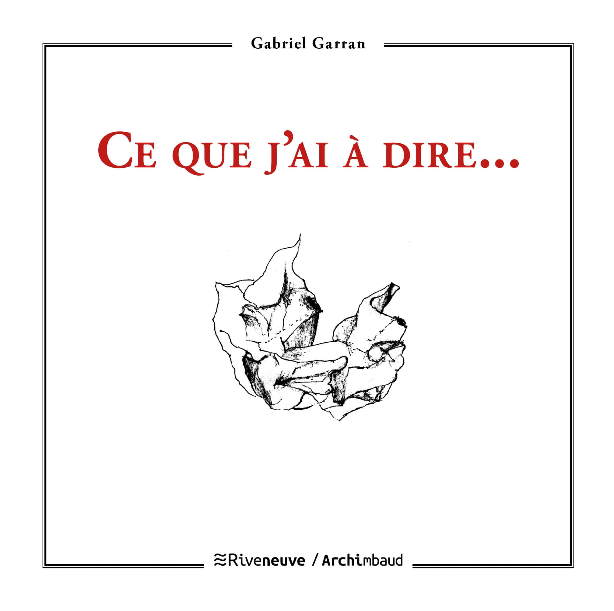 Ce que j’ai à dire…. Ce que j’ai à dire….
