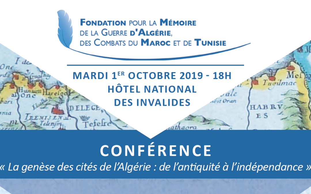 « La genèse des cités en Algérie de l’Antiquité à l’Indépendance » : conférence de Leila Latreche avec le cartographe Karim Chaibi