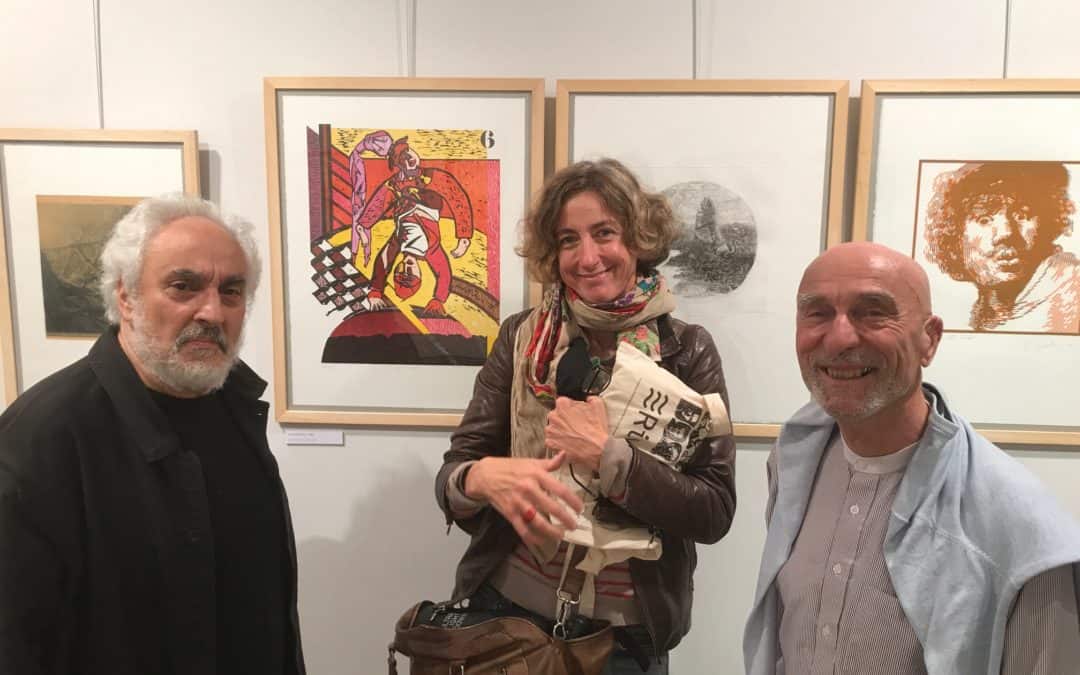 Riveneuve participe à l’exposition « 50 ans d’estampe – Jubilé de La Gravure Originale 1970-2020 » à la Fondation Taylor