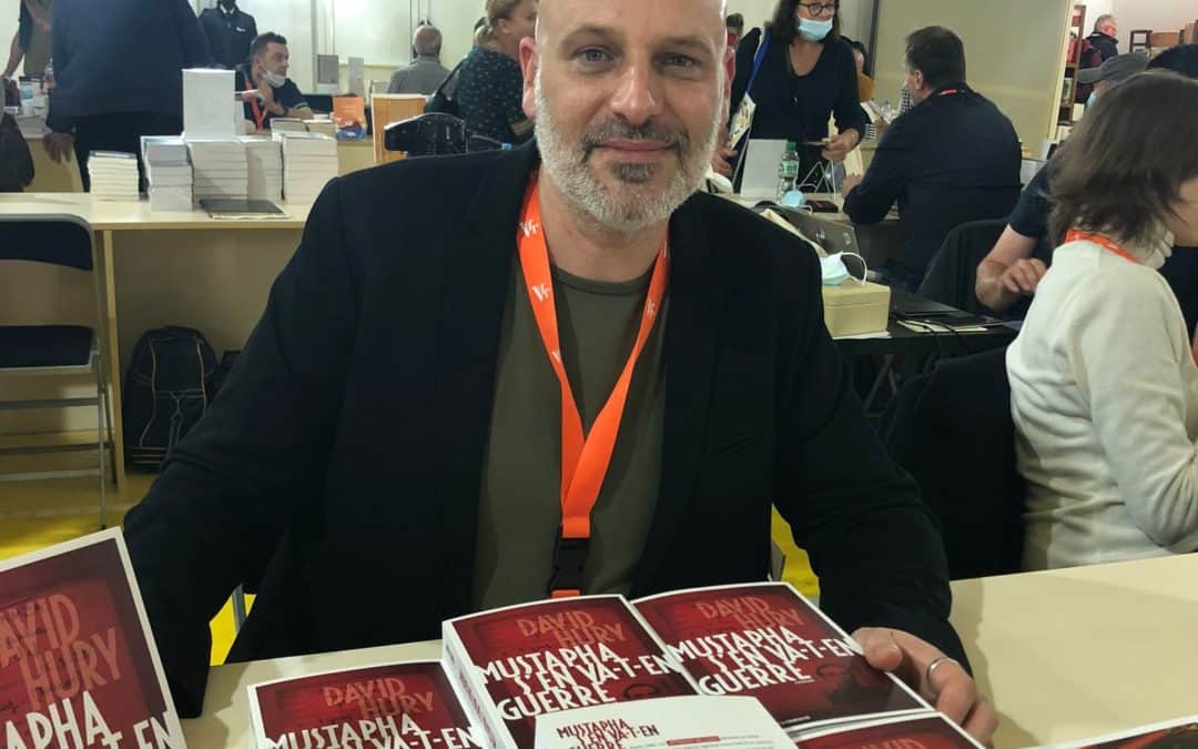 Mustapha au Salon du livre du Var