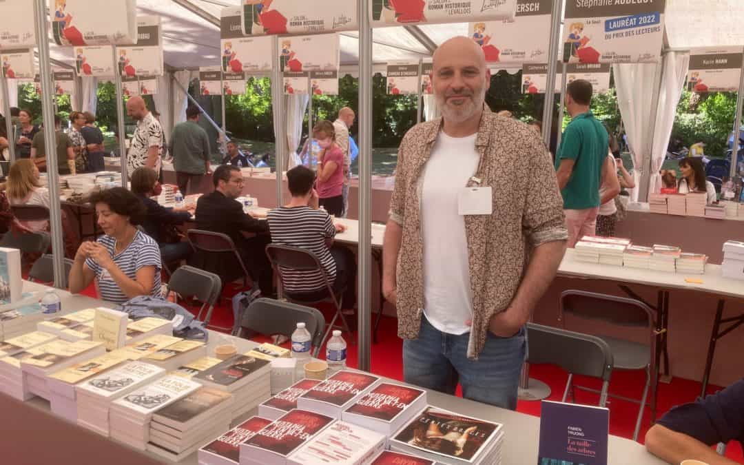 David Hury au Salon du Roman historique de Levallois