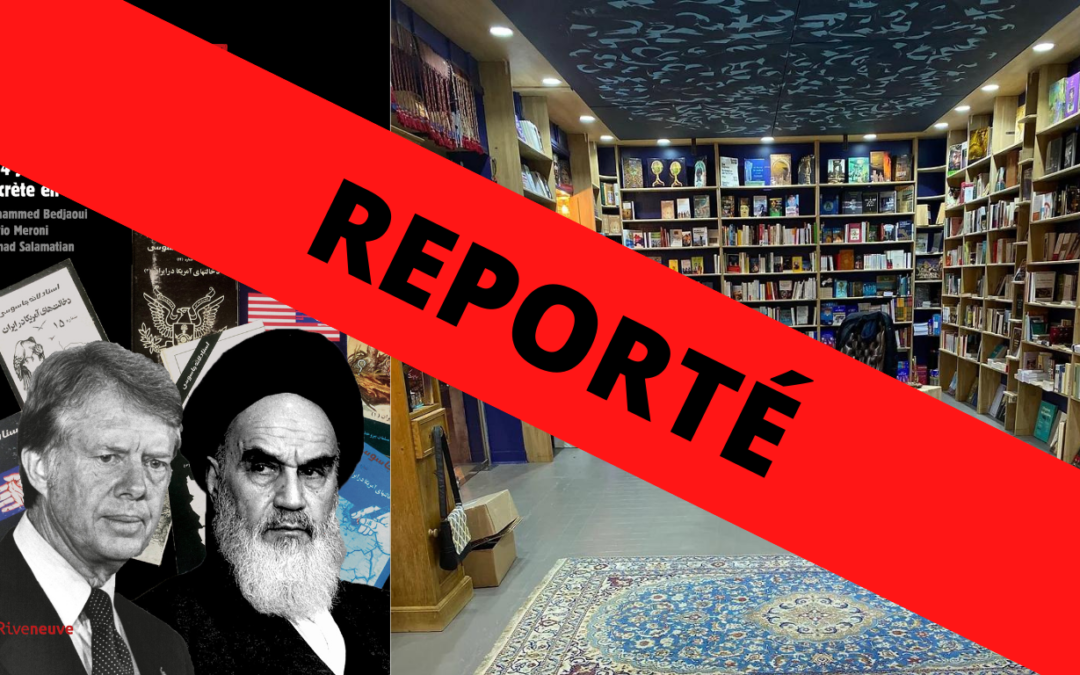 Totale solidarité des éditions Riveneuve avec les Iraniennes