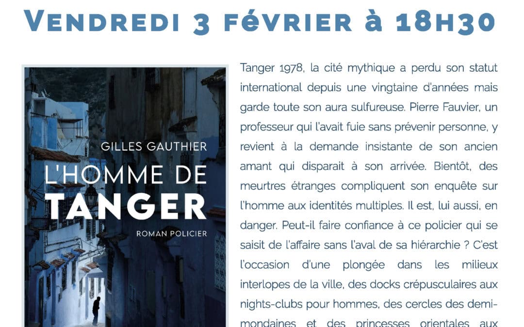 Rencontre avec Gilles Gauthier à la Librairie Vocabulaire
