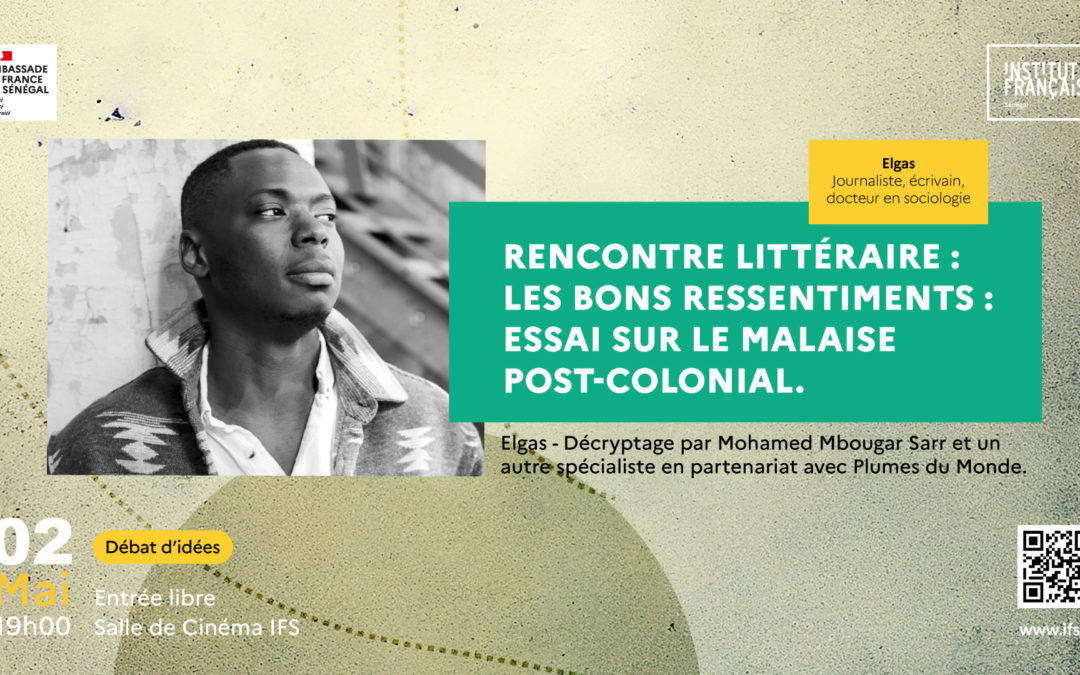 Rencontre avec Elgas à l’Institut français du Sénégal à Dakar