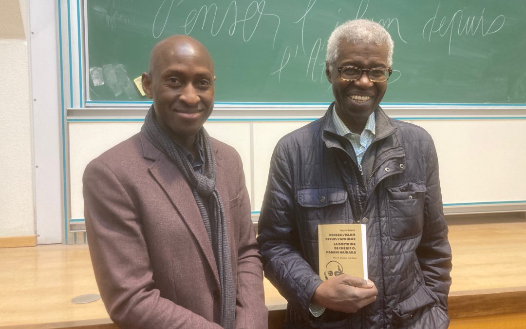 Youssouf Sangare présente son livre à La Sorbonne