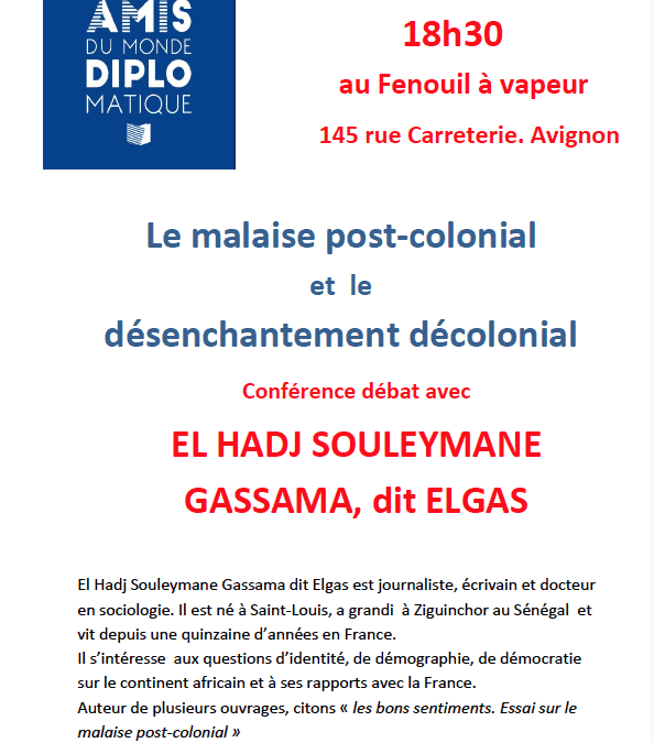 Elgas chez les « Amis du monde diplomatique »