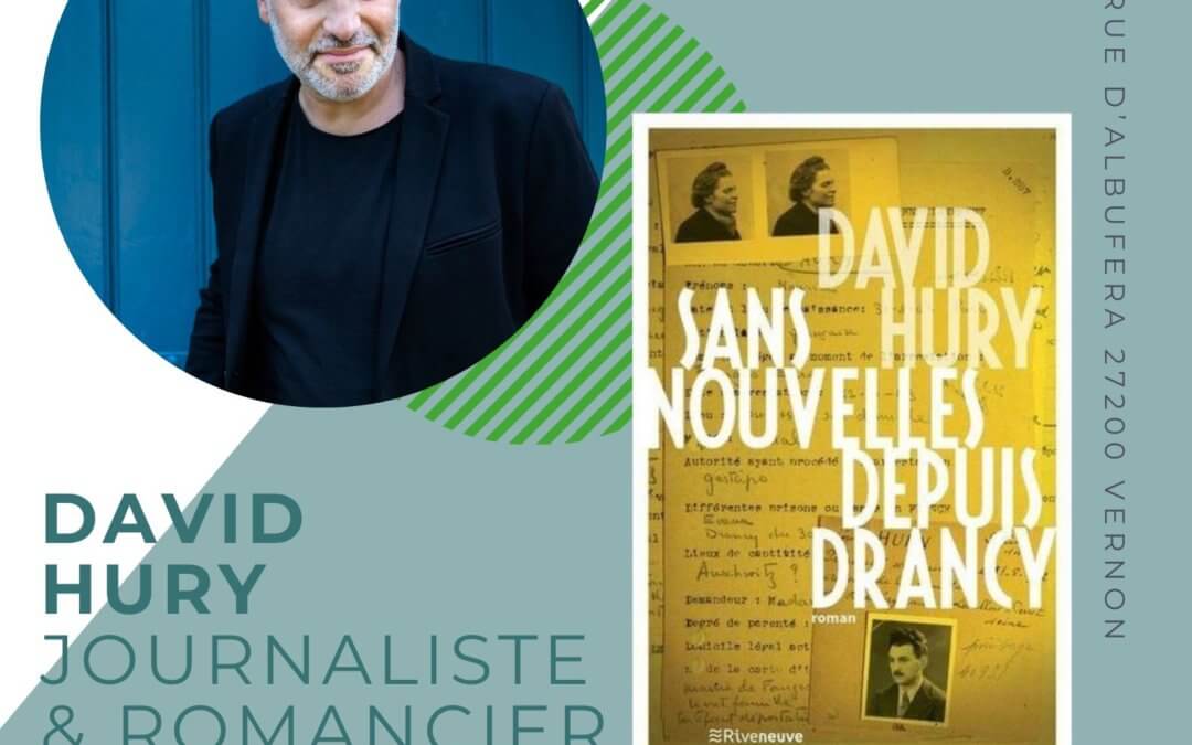 David Hury à la Librairie La Compagnie des livres