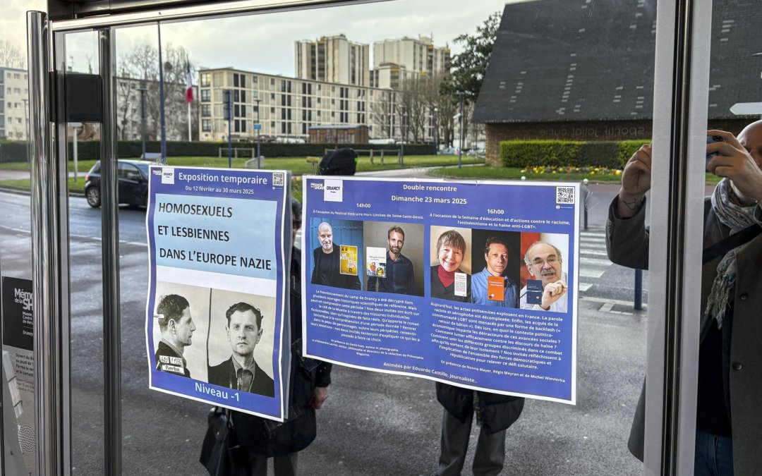 David Hury au Mémorial de la Shoah