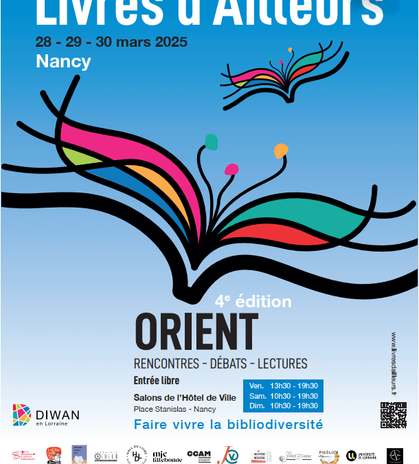René Elter au festival Livres d’ailleurs à Nancy