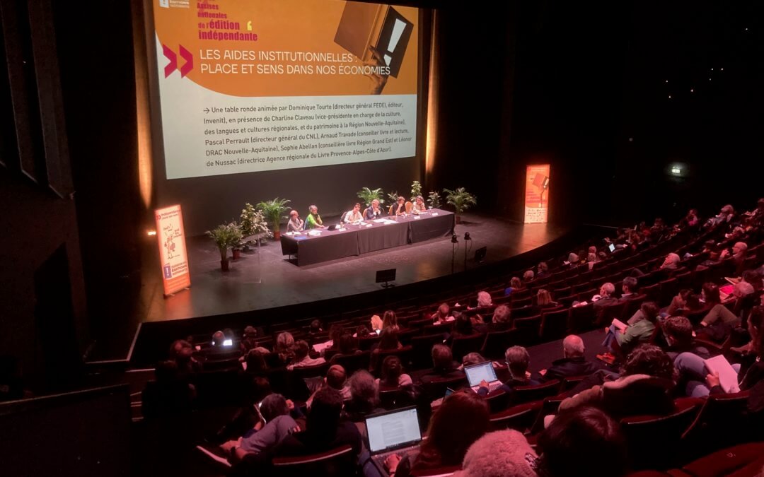 Riveneuve aux Assises de l’édition indépendante de Bordeaux
