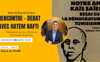 Hatem Nafti au salon du livre de Genève