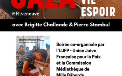Présentation de Gaza avec Pierre Stambul & Brigitte Challande