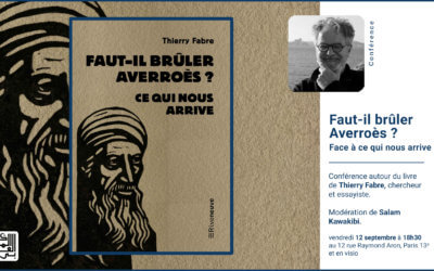 Thierry Fabre au Centre arabe de recherches et d’études politiques