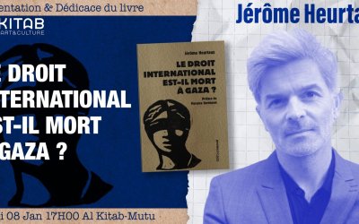 Jérôme Heurtaux à la librairie Al Kitab