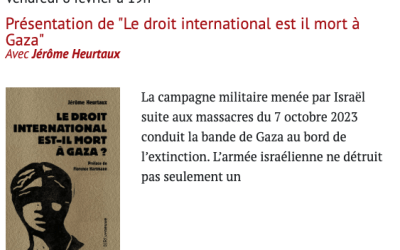 Jérôme Heurtaux à la librairie Transit